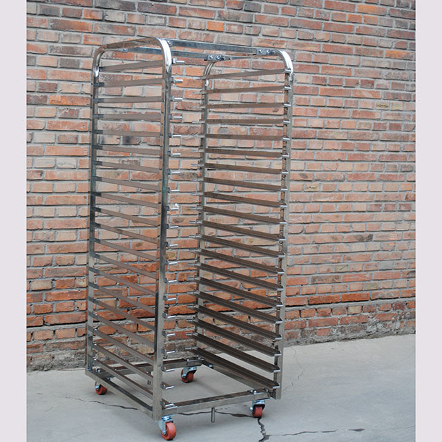 Cake Trolley Rack 600*800mm Stainless Steel Bakery Tray Trolley For Baking Bread Cake In ...