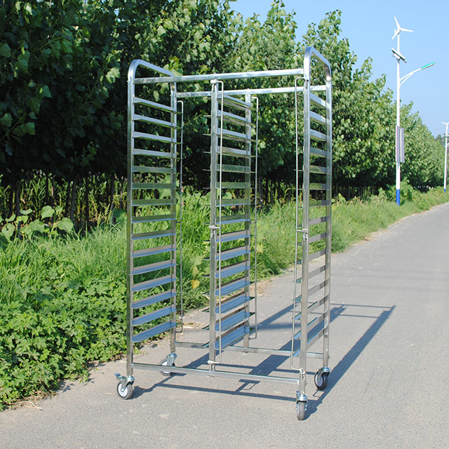 5-30 Layers Bakery Tray Rack Trolley Adjustable Shelves Pastry Rack Trolley