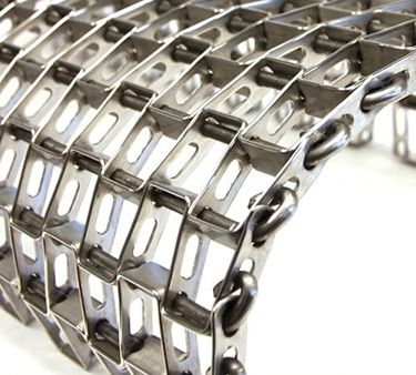 -30°C To 400°C Wire Mesh Conveyor Belt SS304 Flat Wire Conveyor Belt