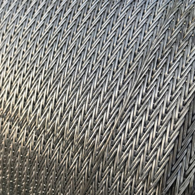 Compound Balanced Weave Conveyor Belt Wire Conveyor Belt For Furnace Curtains