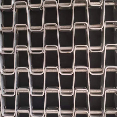 Horseshoe Wire Conveyer Belt Customized Flat Flex Conveyor Belt