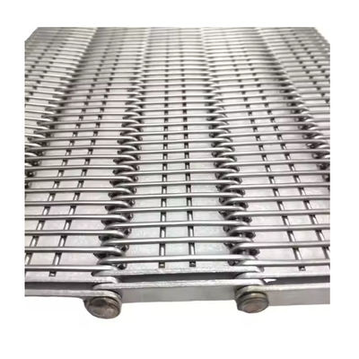 Customized Eye Link Conveyor Belt SS304 Eyelink Belt Stainless Steel
